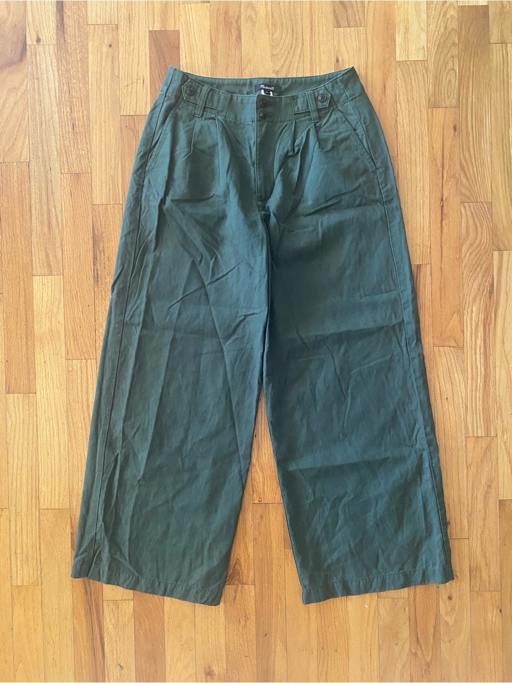 Madewell The Harlow Wide Leg Pant - Picture 2 of 5